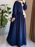 Aab-E-Neel Umbrella Cut Abaya