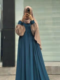 Aurelia Collar Abaya With Stoller