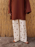 Hania Aamir Brown Heart Printed Co-Ord Set