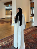 Cream Zoya Abaya