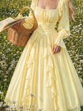 Elara Ruffle Maxi