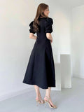 Elena Balloon Maxi Dress