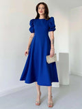 Elena Balloon Maxi Dress