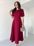 Elena Balloon Maxi Dress
