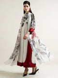 Laal Ishq Shamoze Silk Kaftan