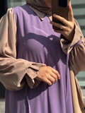 Noir Grace Abaya with Stoller