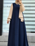 Noir Grace Abaya with Stoller