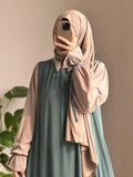 Noir Grace Abaya with Stoller