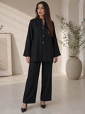 Obsidian Black Co-Ord Set