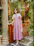 Pink Grace Cape Frock