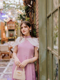 Pink Grace Cape Frock
