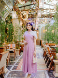 Pink Grace Cape Frock