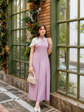 Pink Grace Cape Frock