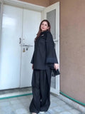 Siyah Naz Farshi Shalwar Kameez Set