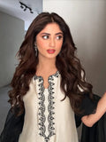 Zahra Silk Black Farshi Set