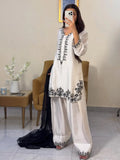 Zahra Silk Black Farshi Set