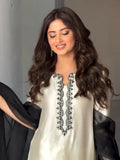 Zahra Silk Black Farshi Set