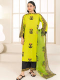Zest Tribal With Organza Dupatta 3 Piece